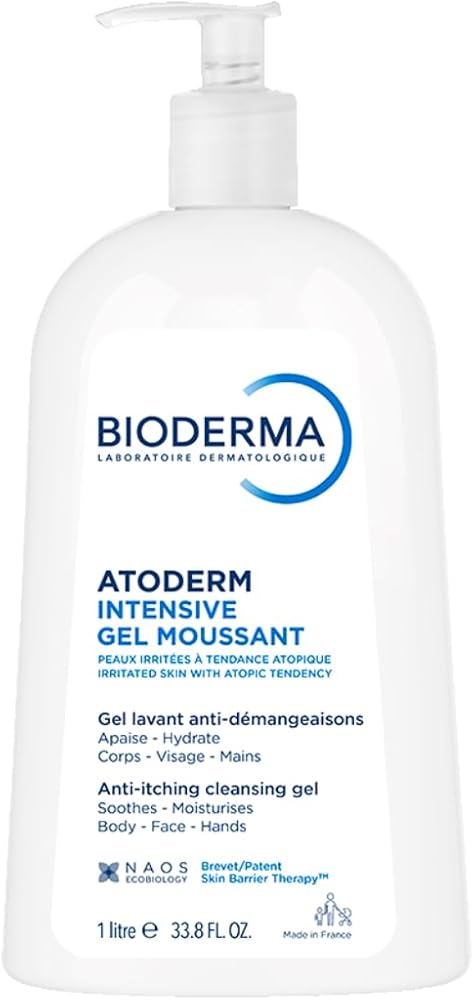 Bioderma Atoderm Intensive Foaming Gel Çok Kuru Atopi Eğilimli Cilt Onarıcı Temizleme Jeli Niasinamid 1 Lt