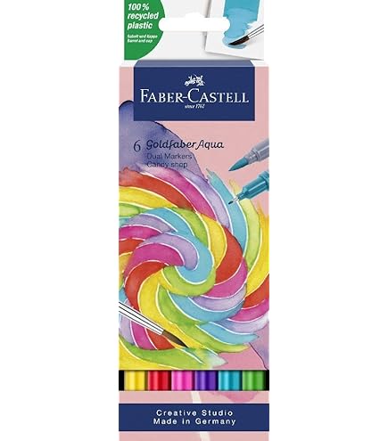 Handlettering Designdose Brush Pens Sag's mit Blumen (Non-Book) frechverlag
