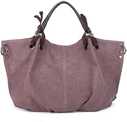 MOLLYGANWomen's Casual Canvas Top-Handle Bag