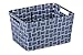 Produktbild Wenko Badkorb Fedra L, Blau, Polypropylen, Dunkelblau, 17 x 32 x 24 cm