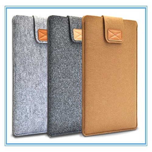 BigForest Macbook Pro 13 Zoll Filz Sleeve H¨¹lle – Ultrabook Laptoptasche Notebooktasche Laptop Schutzh¨¹lle Tasche Dark Grey - 2