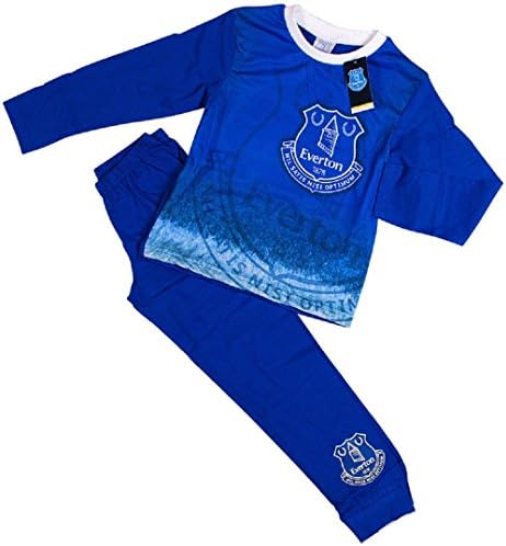 Boys Everton Football Club Pyjama Set Pjs Age 4 -12 Years (9-10 Years, Option 2)