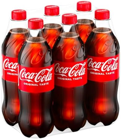 Coca-Cola Original Taste, Tutto il Gusto Originale di Coca-Cola in Bottiglia PET 100% Riciclabile, Bevanda Analcolica - 6 Bottiglie da 660 ml