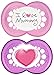 MAM Style Pack of 2 Soothers 6+ Months (Available in Pink or Blue) (I love mummy Pink)