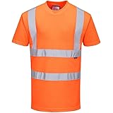 Portwest, hochsichtbares T-Shirt, Orange, Größe XS, RT23ORRXS
