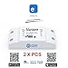 Produktbild Buynow365 Sonoff Wifi Wireless Romote Controlled Smart Switch Wireless Electrical Timer Control for DIY Smart home,(Work Ready Amazon Alexa Google Home Assistant Google Nest IFTTT MQTT) Support Android and iOS App