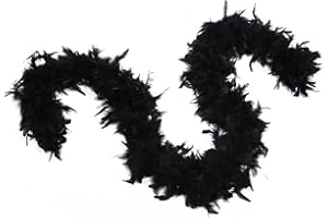 VYIBPDY Boa de plumas, 1 pieza