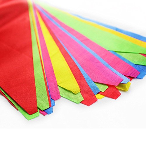Cookey 200 Pcs Multicolour Pennant Banner, 100M Nylon Fabric Decorations Flags For Festival Grand Opening Parties and Backyard Picnics reviews Cookey 200 Pcs Multicolour Pennant Banner, 100M Nylon Fabric Decorations Flags For Festival Grand Opening Parties and Backyard Picnics