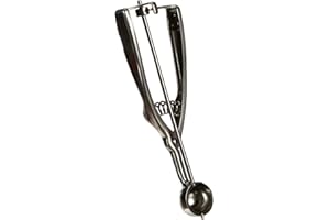 PADERNO WORLD CUISINE Paderno 41473-31 Eisportionierer, Metall, silber/schwarz, 30 cm