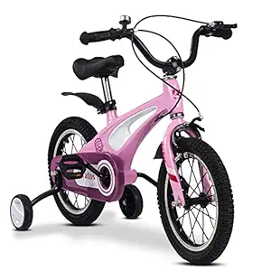 Baybee Stratos 14T 16T Kids Cycle Bicycle | Magnesium Alloy Kids Bicycle Cycle with Training Wheels, Disc Brake, Chain Guard | Kids Baby Cycle Bike Bicycle | Baby Bicycle Cycle for Kids 3 to 7 Years