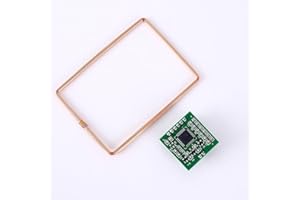 MIOYOOW Modulo RFID senza fili, modulo lettore 134,2 KHz FDX-B EM4305, lettore controller senza contatto, UART con antenna