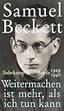 Image de Weitermachen ist mehr, als ich tun kann: Briefe 1929-1940