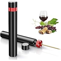 Quntis Korkenzieher Druckluft Druckluftkorkenzieher Weinöffner mit Luftdruck Weinöffner Pumpe Wein Flaschenöffner…