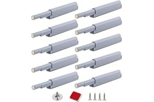YUOIP® Magnetische Türschnäpper Push to Open Türöffner Druck Touch Release Schrank Magnet Magnetische Entriegelungsriegel (10 Stück)