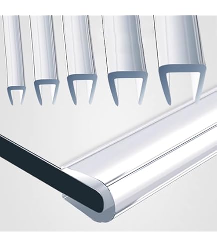 Cinta Protectora De Cantos En Forma De U - Silicona Autoadhesiva, 19mm X 3m, Negra, Para Muebles Y Esquinas