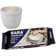 Artline Nara Ceramic Clay 500 Grams of White Colour in Printed Foil Bag | Easy to Shape | Ideal for Pottery & Sculpting