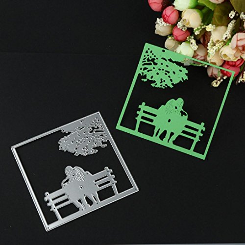 VENMO Neue Metal Cutting Dies Schablone DIY Scrapbooking Prägen Album Papier Karte Handwerk (C) - 2