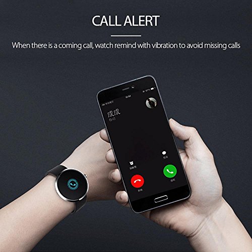 KOBWA Fitness Armband, Bluetooth 4.0 Fitness Tracker mit Pulsmesser, Blutdruckmessgerät, Schrittzähler, Schlafanalyse, Push-Message, IP67 Wasserdicht Ultra Dünne Aktivitätstracker für Android und IOS - 7