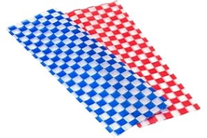 UTOPIA DEALS Utopia Presentation Papers, CT8009-000000-B01001, Wax Liner Red 12" (30cm) (Pack of 500) (Box of 1)