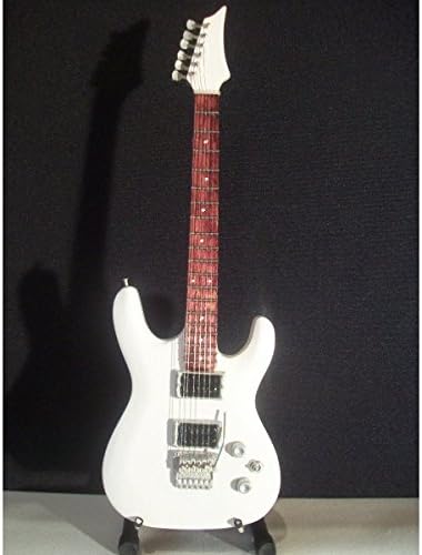 Mini guitar collection natural wood - Joe Satriani - Chrome JS