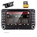 Produktbild Eincar 7 Zoll Doppel-DIN-in Autoradio Dash für VW Volkswagen Golf 5 6 POLO JETTA TOURAN EOS PASSAT CC TIGUAN SHARAN SCIROCCO Caddy mit DVD-Player Multifunktions-Support-System GPS-Navigation USB-Sd FM Radio AM RDS Bluetooth Lenkradsteuerrückfahrkamera + Analog-TV
