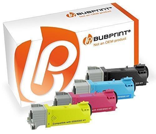 4 Toner-Kartuschen kompatibel für Xerox Phaser 6500 SET black, cyan, magenta, yellow