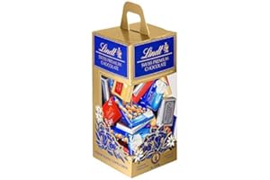 Lindt Szwajcarskie pudełko prezentowe Napolitains, ok. 70 x mini czekoladki w pudełku, 2 sztuki (2 x 500 g)