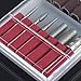 6pcs Nail Drill Kit Bits file Professional For Electric Drills & Filling System