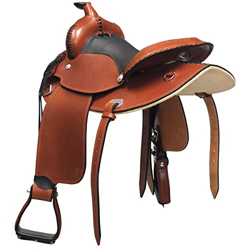 Argys-Art-Western-Saddle-Severe-155-Western-Saddle-Cognac