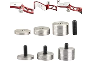 MILAEM Tir à l'arc Stabilisateur Poids Kit Contrepoids Arc Stabilisateur Barre d'équilibre Barre pour Arc Classique Arc Composé