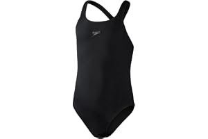 Speedo Girl's Eco Endurance+ Medalist Swimsuit | Chlorine Resistance | Recycled Fabric | Comfort Fit | Swimming Lessons | Swi