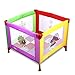 Bable Baby Playpen Play Yard with Cotton Play Mat and Carrying Bag (90x90x64cm)