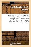 Image de Mémoire justificatif de Joseph-Paul-Augustin Cambefort, colonel du régiment du Cap