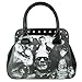 Produktbild The Bride of Frankenstein Lack Handtasche - Collage Gothic Henkeltasche