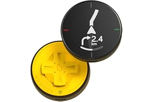 BEELINE Komputer GPS do roweru - Velo 2 | Bezprzewodowa globalna nawigacja map | Odporna na warunki atmosferyczne i 11+ godzin żywotność baterii | Ładowanie USB | Nawigacja satelitarna do jazdy