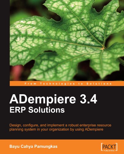 ADempiere 3.4 ERP Solutions (English Edition)