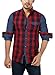 Rapphael Full Sleeve Slim fit Red Checked Shirt for men RS.899.00