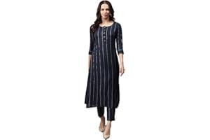 NITIMATTA Kurti Set für Frauen mit Palazzo Indian Party Wear Readymade Kurta