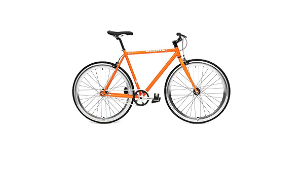 Create - Bicicletta originale Cr-Mo a scatto fisso in acciaio, disponibile  in molte varianti colore, Orange, 54 cm : Sport e tempo libero