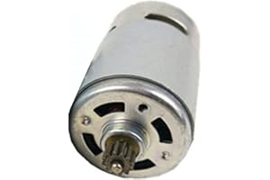 Gfpql WYanHua-Électrique Moteur de Tournevis de Forage sans Fil, 10. 8V 12V 14.4V 16.8V 18V 21V 25V, RS550 Moteur avec 12 Dents 9 Dents équipement, Arbre de 3 mm Mini Précision