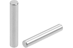 sourcing map 50 szt. 3 mm x 18 mm kołek 304 stal nierdzewna półka kołki wspornik półki srebrny