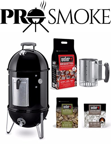 Weber Smokey Mountain 37cm Complete Starter Pack