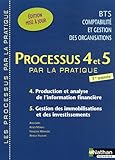 Processus 4 et 5 par la pratique, Production et analyse de l'information financière, Gestion des immobilisations et des investissements