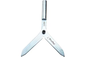 BLUEFOX TOOLS BLUEFOX Round Bar Center Finder Tool | 3/8" Shank for Milling Machine | Quickly and Easy Work | Round Workpiece