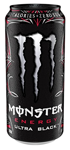 Preisvergleich Produktbild Monster Energy, Ultra Black, 16 Ounce (Pack of 24) by Monster Energy