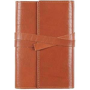 Echtes Leder Agenda - Vintage - 12x17-15x21-17x24 hellbraun