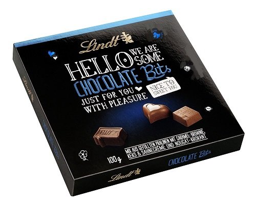 Preisvergleich Produktbild Lindt & Sprüngli Chocolate Bits Pralinen, 5er Pack (5x 100 g)