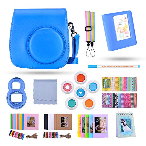 KAKA 13 in 1 Instax Mini 9 Kamera Zubehör Set Für FujiFilm Instax Mini 9 8 8+ Kamera mit Mini 9 Ca KAKA 13 in 1 Instax Mini 9 Kamera Zubehör Set Für FujiFilm Instax Mini 9 8 8+ Kamera mit Mini 9 Ca
