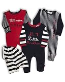 The Essential One - 3 Pack Baby Boys Slogan Sleepsuits - ESS113