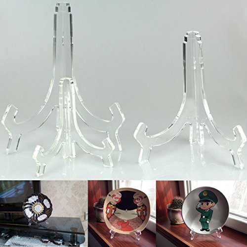 Bluelover L M S Plexiglas Acrilico Plastica Display Foto Ständer Halter Supportor Bild Frame Supporter -S - 6